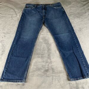 Levi’s 505 Jeans Regular Fit Straight Mens Size 44 x 30 Blue Medium Wash Classic